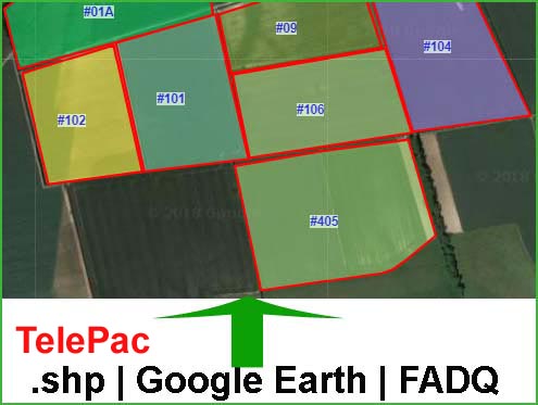 import google earth or map coordinates